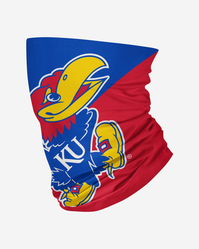 Kansas Jayhawks Big Logo Gaiter Scarf FOCO - FOCO.com