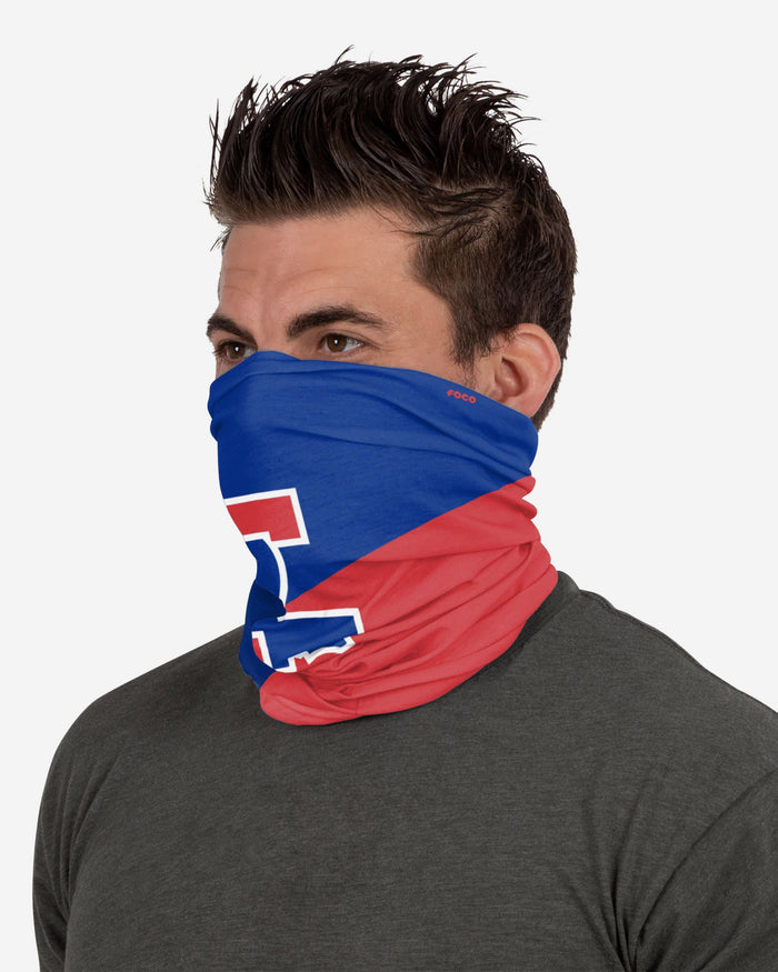 Louisiana Tech Bulldogs Big Logo Gaiter Scarf FOCO - FOCO.com