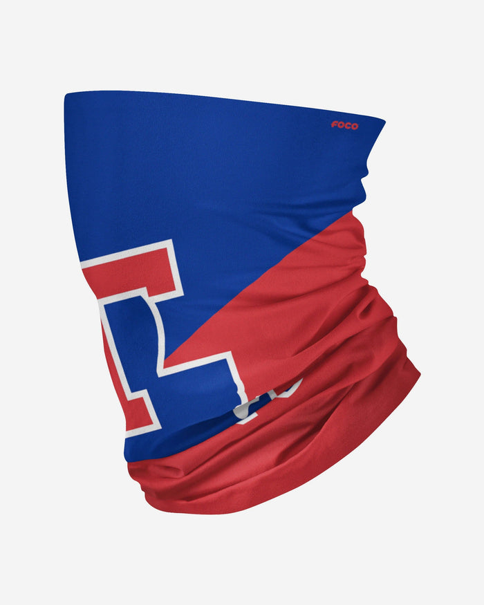 Louisiana Tech Bulldogs Big Logo Gaiter Scarf FOCO - FOCO.com