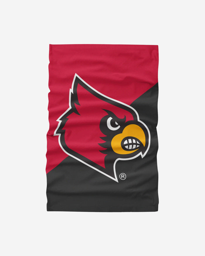 Louisville Cardinals Big Logo Gaiter Scarf FOCO - FOCO.com