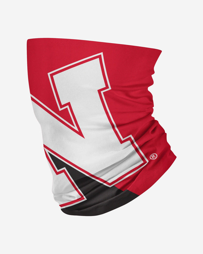 Nebraska Cornhuskers Big Logo Gaiter Scarf FOCO - FOCO.com