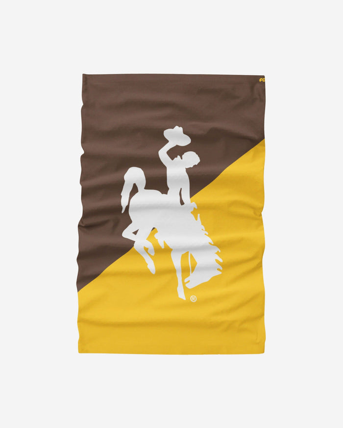 Wyoming Cowboys Big Logo Gaiter Scarf FOCO - FOCO.com