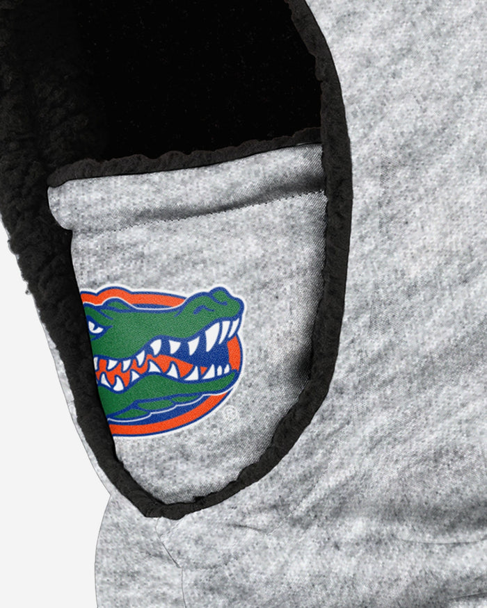 Florida Gators Heather Grey Big Logo Hooded Gaiter FOCO - FOCO.com