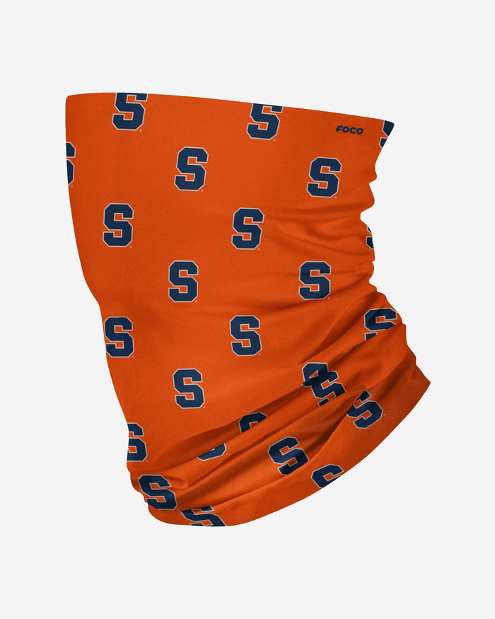 Syracuse Orange Mini Print Logo Gaiter Scarf FOCO - FOCO.com