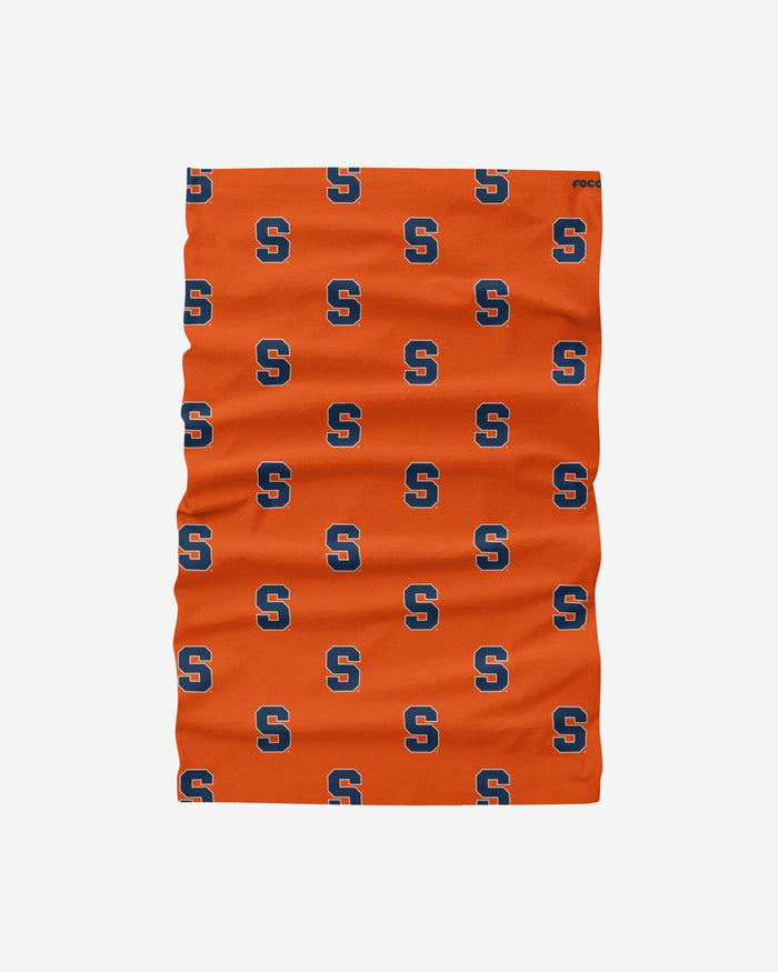 Syracuse Orange Mini Print Logo Gaiter Scarf FOCO - FOCO.com