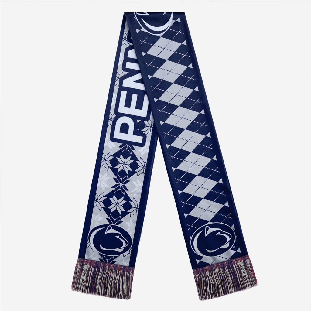 Penn State Nittany Lions Reversible Ugly Scarf FOCO - FOCO.com