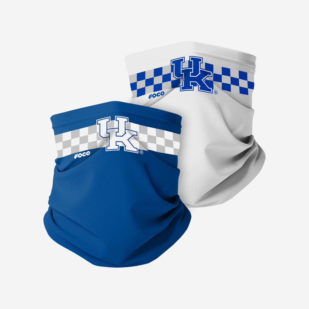 Kentucky Wildcats Stitched 2 Pack Gaiter Scarf FOCO - FOCO.com
