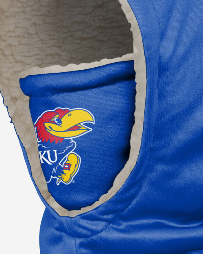 Kansas Jayhawks Team Color Hooded Gaiter FOCO - FOCO.com