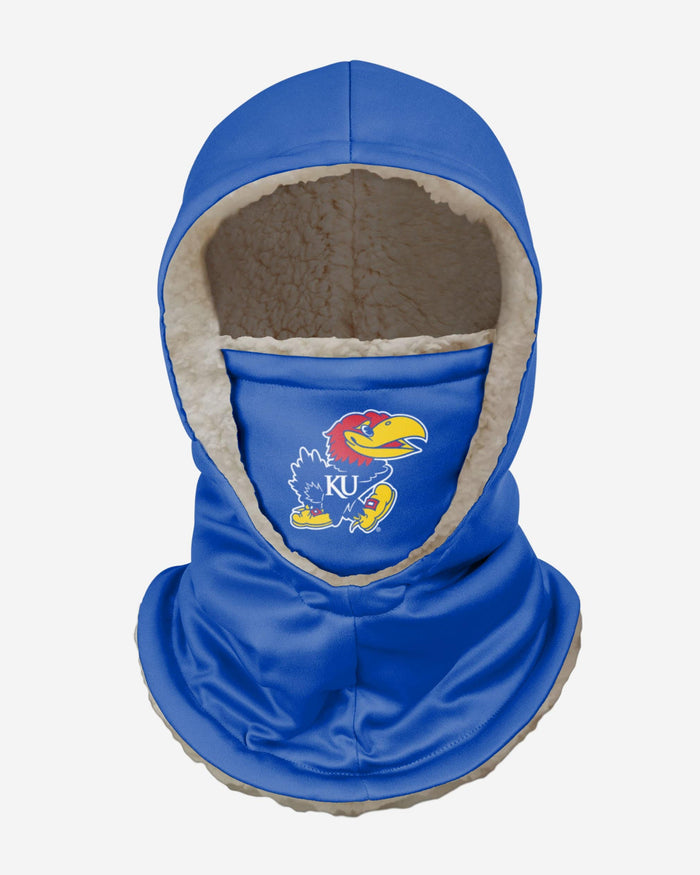Kansas Jayhawks Team Color Hooded Gaiter FOCO - FOCO.com