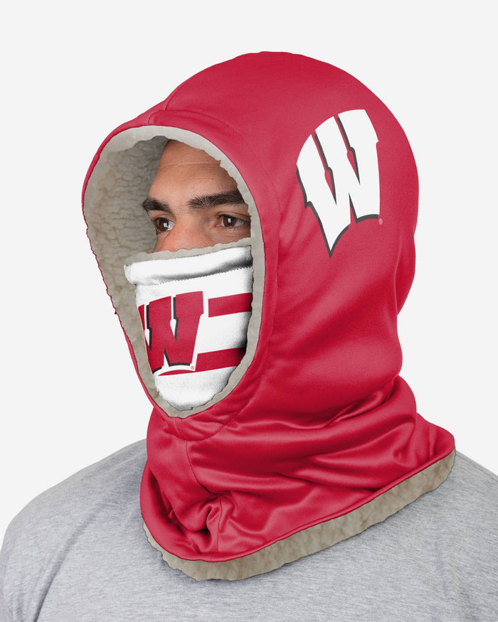 Wisconsin Badgers Thematic Hooded Gaiter FOCO - FOCO.com