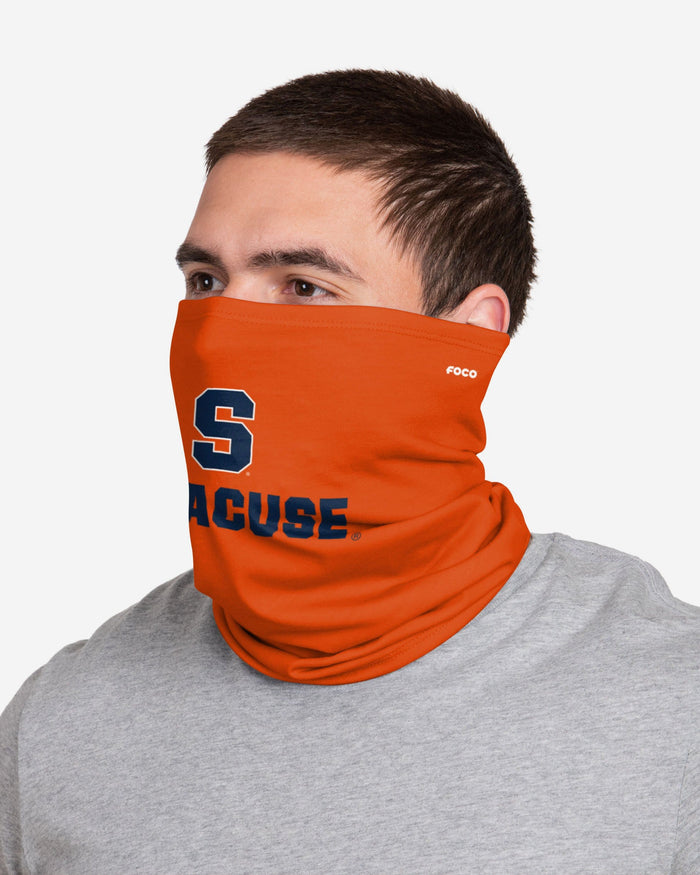 Syracuse Orange Team Logo Stitched Gaiter Scarf FOCO - FOCO.com