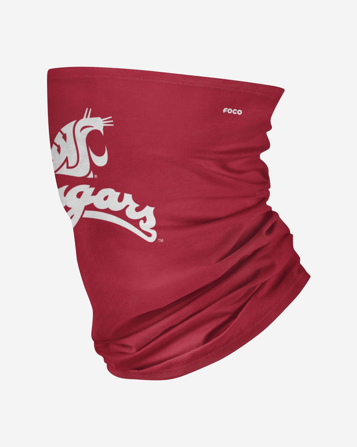 Washington State Cougars Team Logo Stitched Gaiter Scarf FOCO - FOCO.com