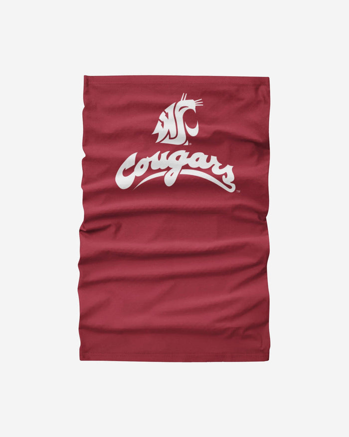 Washington State Cougars Team Logo Stitched Gaiter Scarf FOCO - FOCO.com