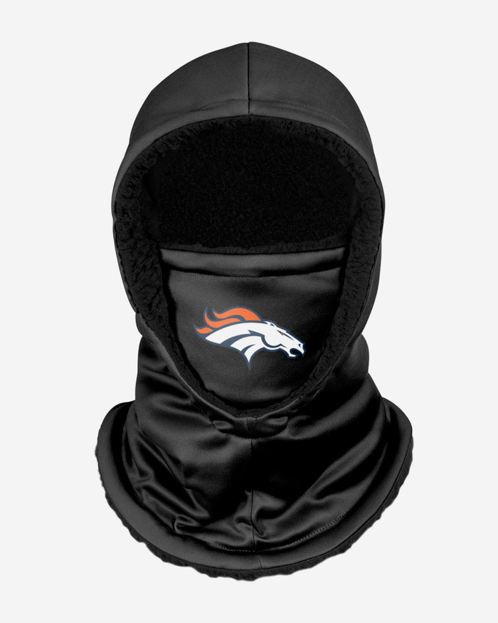 Denver Broncos Black Hooded Gaiter FOCO - FOCO.com