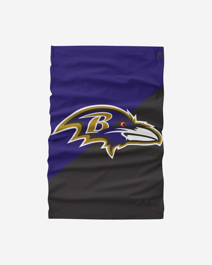 Baltimore Ravens Big Logo Gaiter Scarf FOCO - FOCO.com