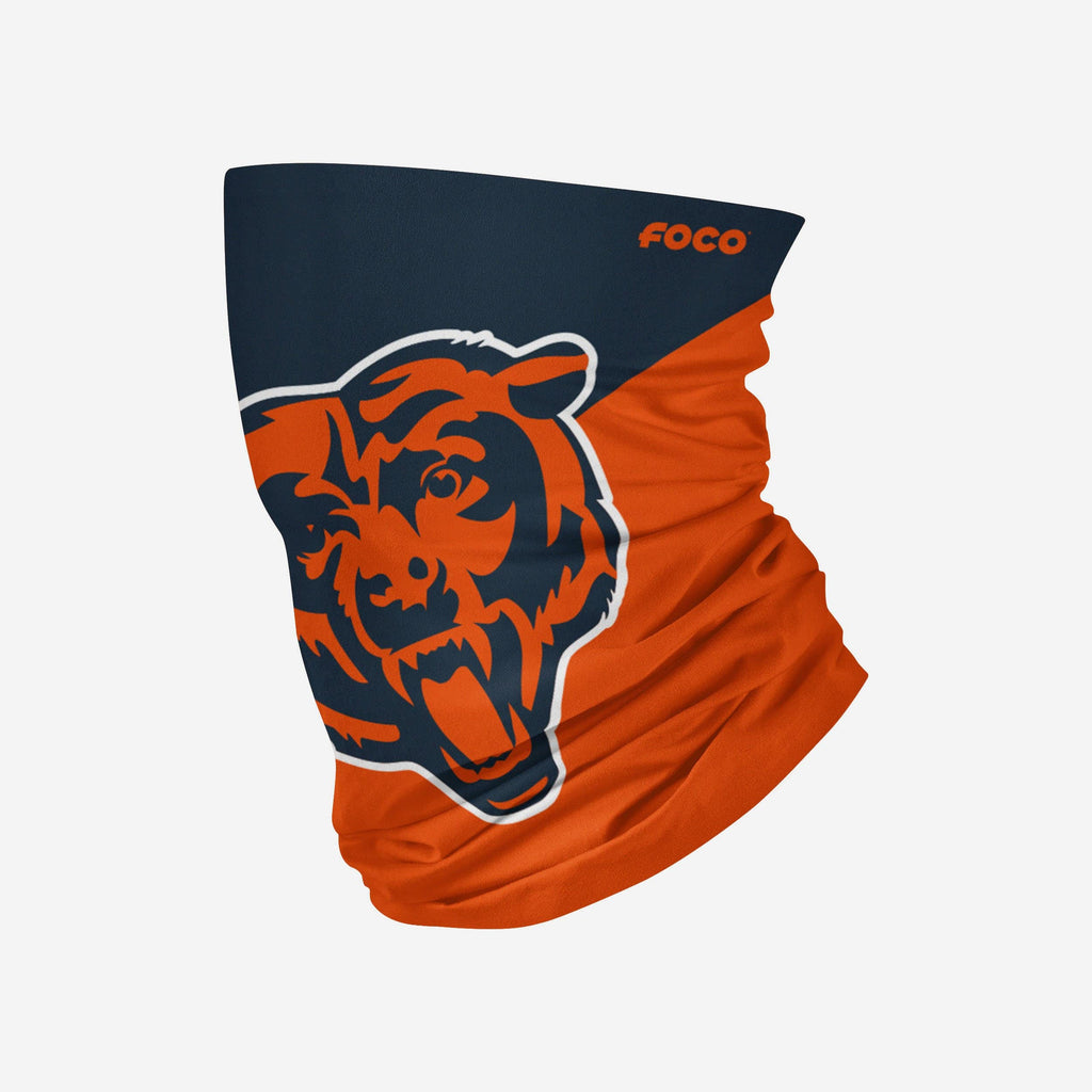 Chicago Bears Big Logo Gaiter Scarf FOCO Adult - FOCO.com