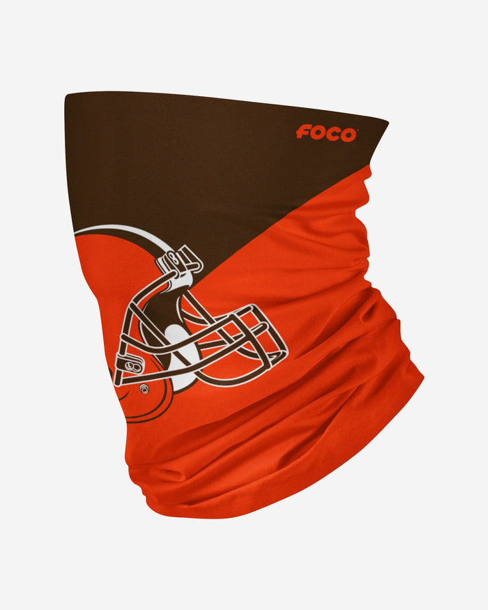 Cleveland Browns Big Logo Gaiter Scarf FOCO Adult - FOCO.com