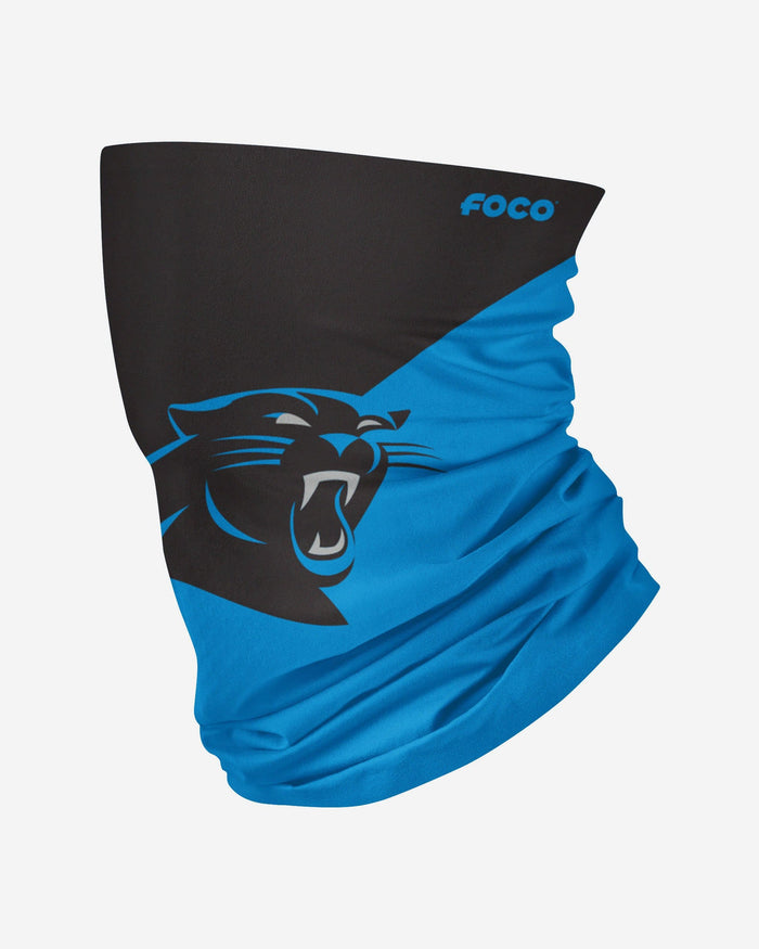 Carolina Panthers Big Logo Gaiter Scarf FOCO Adult - FOCO.com
