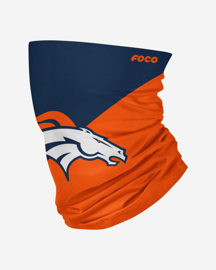 Denver Broncos Big Logo Gaiter Scarf FOCO Adult - FOCO.com