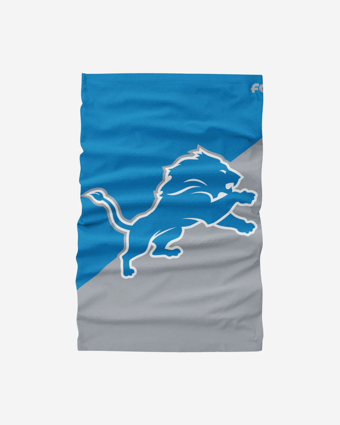 Detroit Lions Big Logo Gaiter Scarf FOCO - FOCO.com