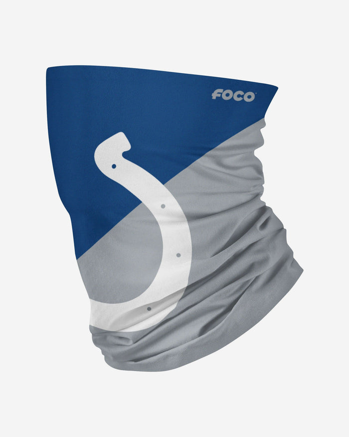 Indianapolis Colts Big Logo Gaiter Scarf FOCO Adult - FOCO.com
