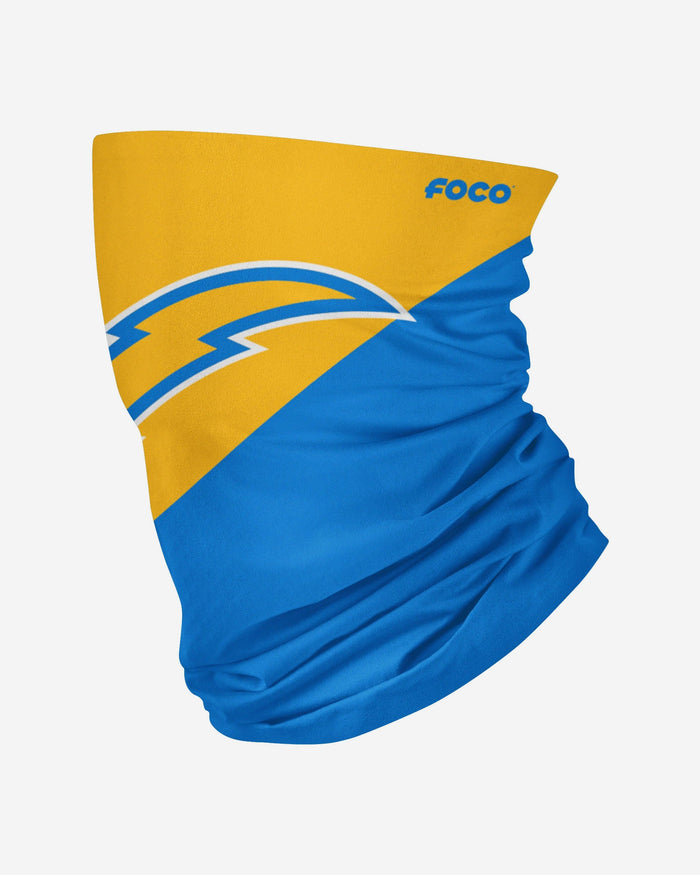 Los Angeles Chargers Big Logo Gaiter Scarf FOCO Adult - FOCO.com