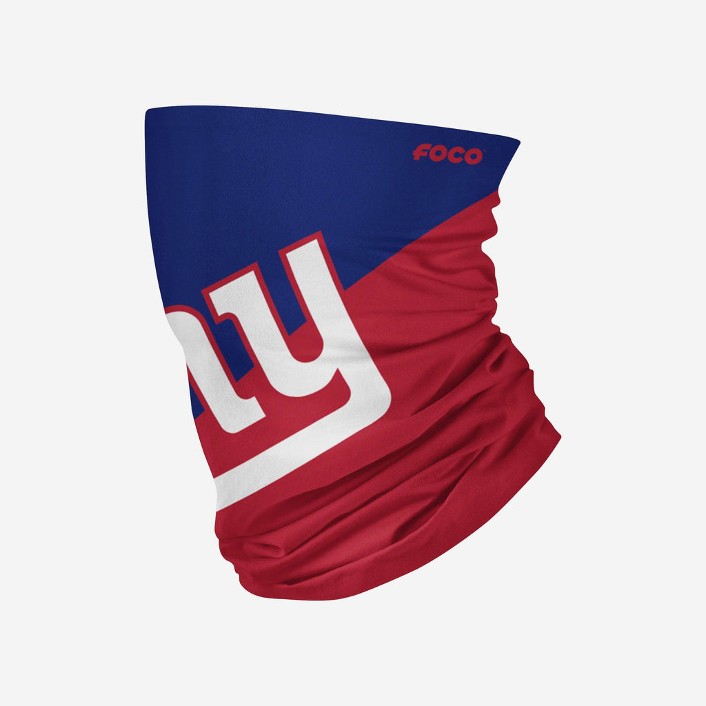New York Giants Big Logo Gaiter Scarf FOCO Adult - FOCO.com