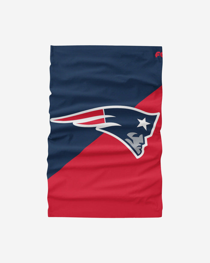 New England Patriots Big Logo Gaiter Scarf FOCO - FOCO.com