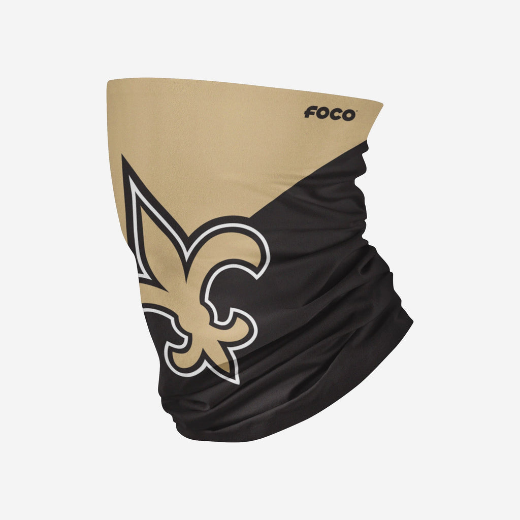 New Orleans Saints Big Logo Gaiter Scarf FOCO Adult - FOCO.com