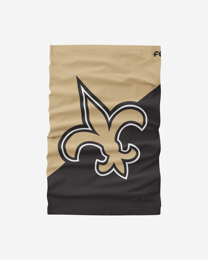 New Orleans Saints Big Logo Gaiter Scarf FOCO - FOCO.com