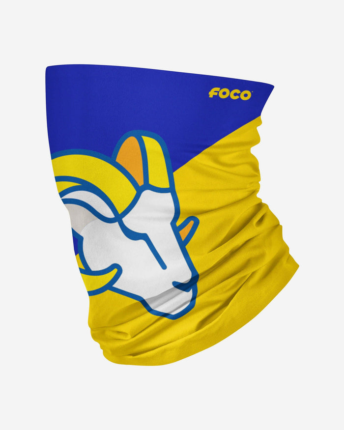 Los Angeles Rams Big Logo Gaiter Scarf FOCO Adult - FOCO.com