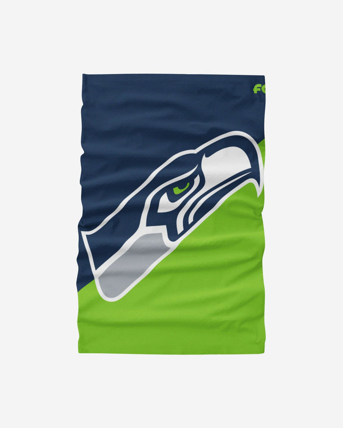 Seattle Seahawks Big Logo Gaiter Scarf FOCO - FOCO.com