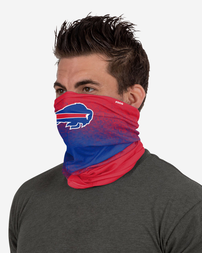 Buffalo Bills Reversible Camo Gradient Gaiter Scarf FOCO - FOCO.com