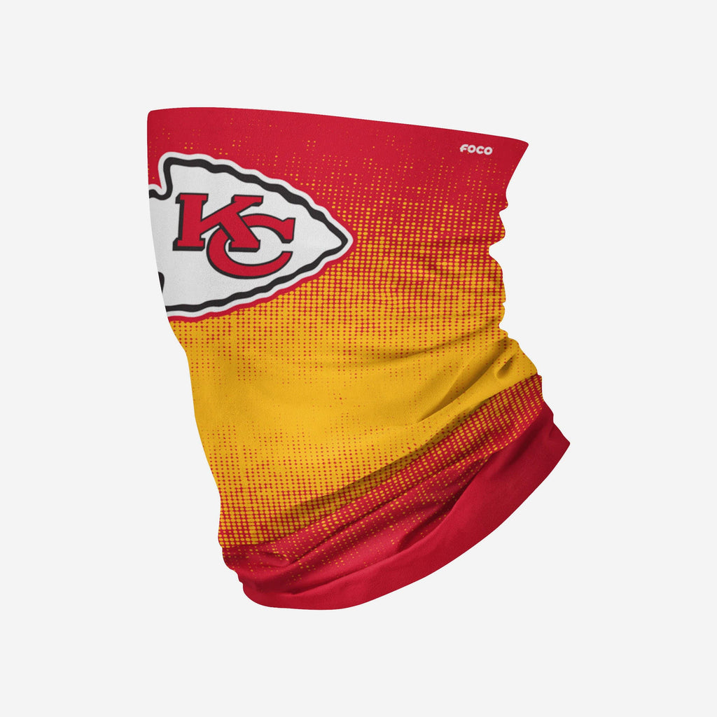 Kansas City Chiefs Reversible Camo Gradient Gaiter Scarf FOCO - FOCO.com