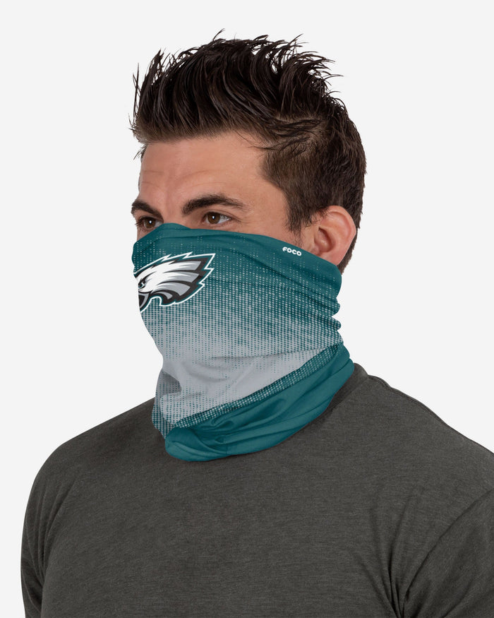 Philadelphia Eagles Reversible Camo Gradient Gaiter Scarf FOCO - FOCO.com