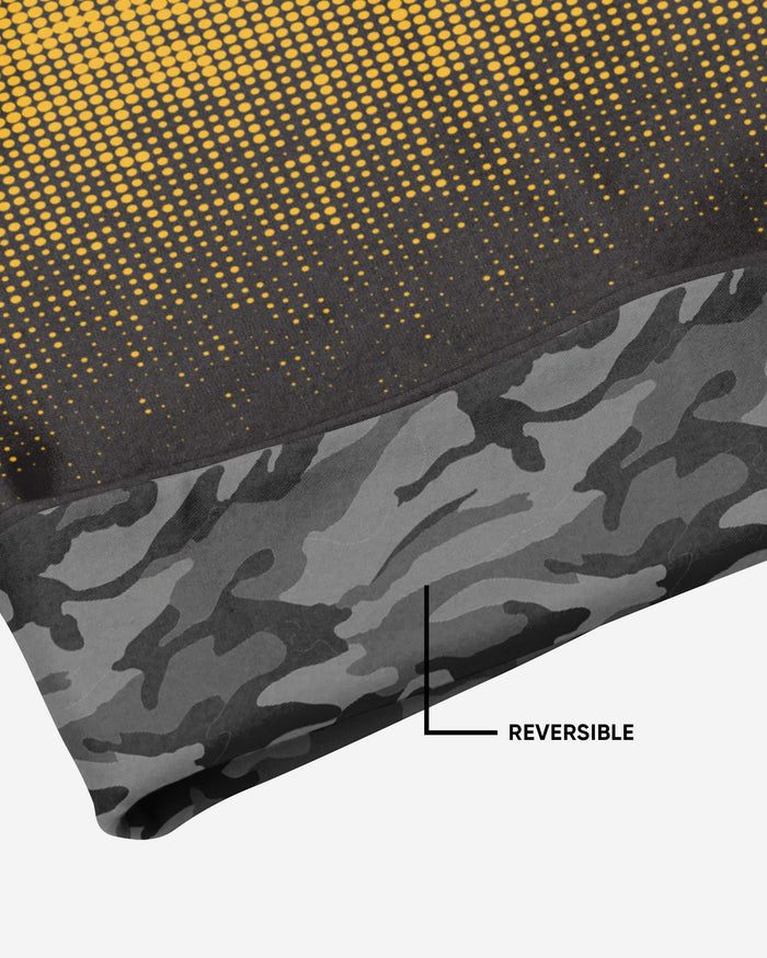 Pittsburgh Steelers Reversible Camo Gradient Gaiter Scarf FOCO - FOCO.com