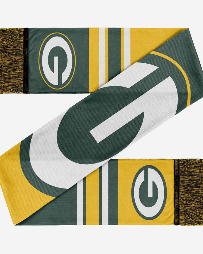 Green Bay Packers Colorblock Scarf FOCO - FOCO.com