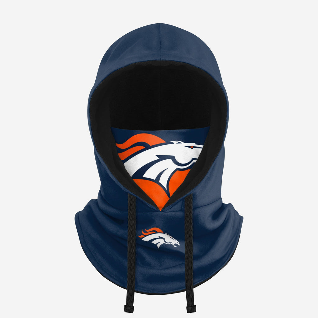 Denver Broncos Drawstring Hooded Gaiter FOCO - FOCO.com