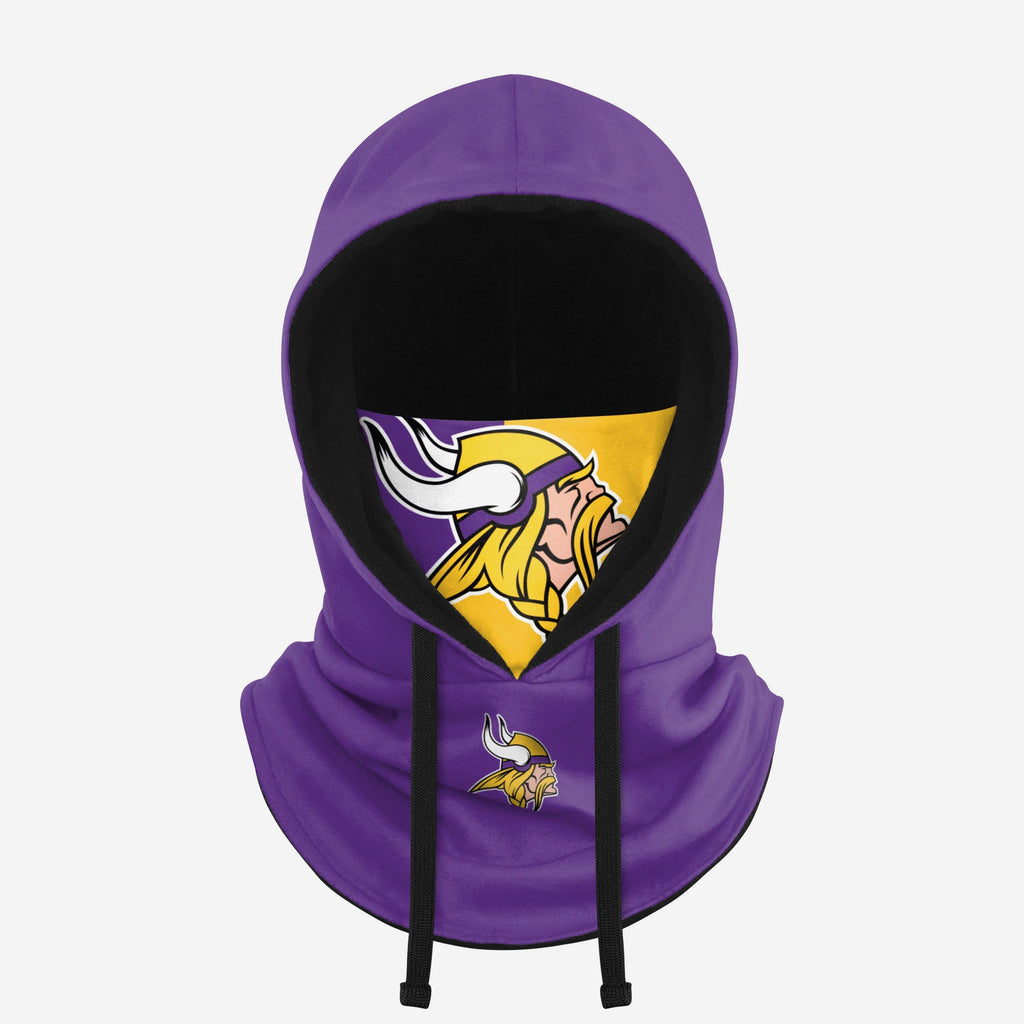 Minnesota Vikings Drawstring Hooded Gaiter FOCO - FOCO.com