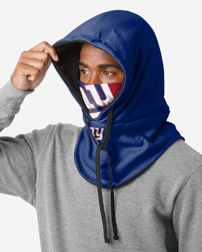 New York Giants Drawstring Hooded Gaiter FOCO - FOCO.com