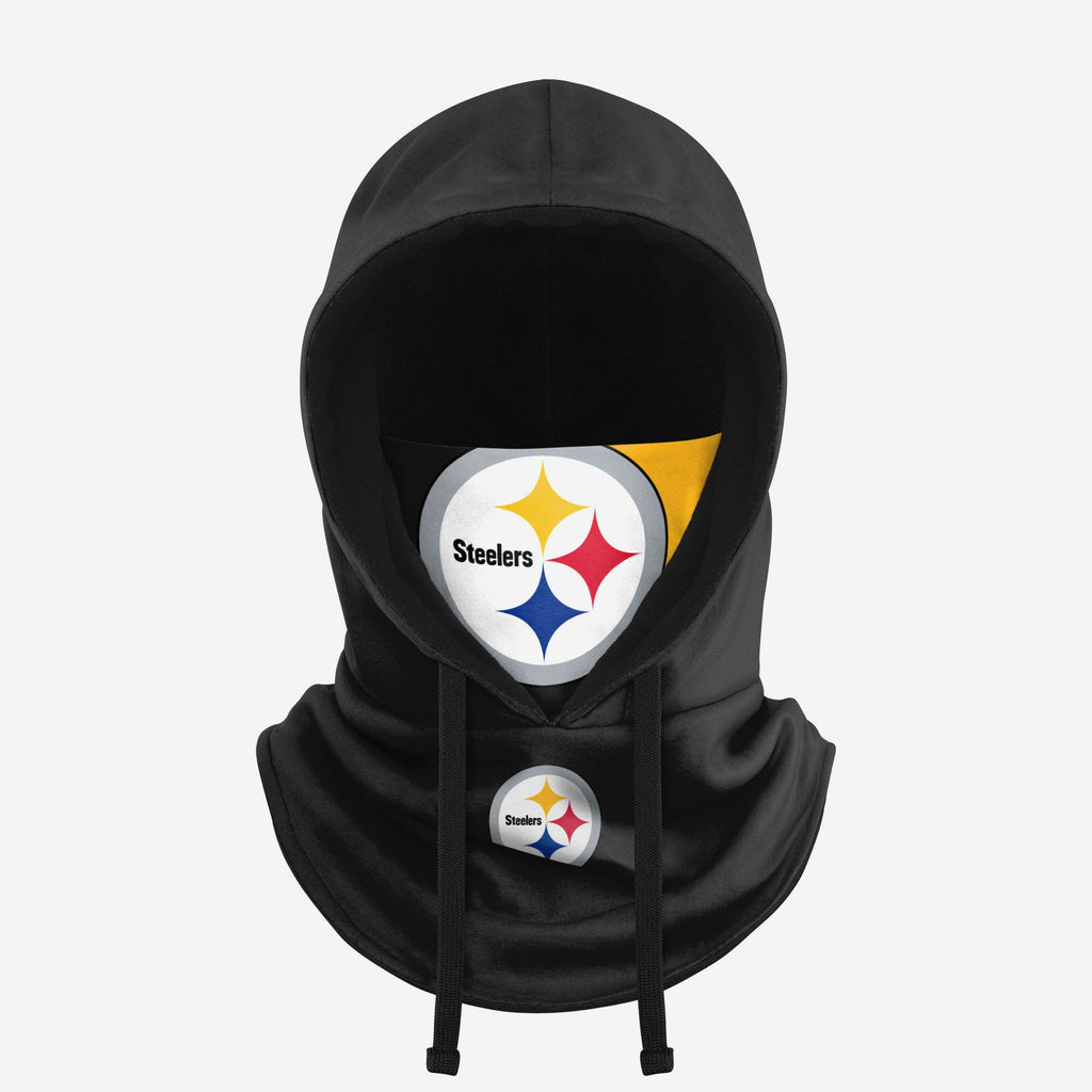 Pittsburgh Steelers Drawstring Hooded Gaiter FOCO - FOCO.com