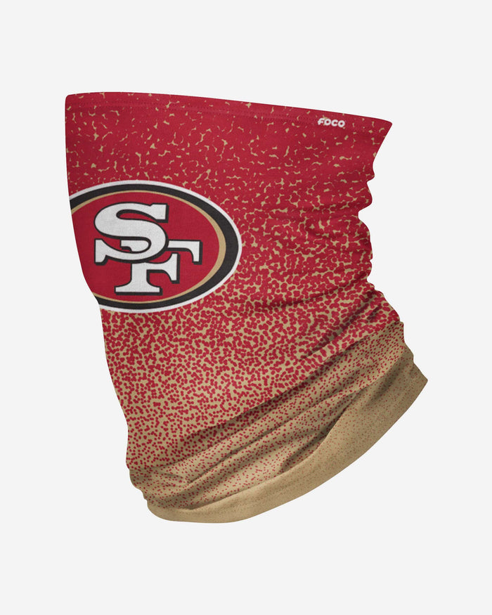 San Francisco 49ers Gradient Fleece Gaiter Scarf FOCO - FOCO.com
