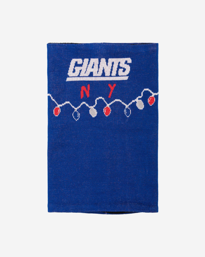 New York Giants Light Up Knit Gaiter Scarf FOCO - FOCO.com