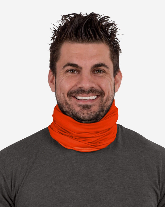 Cleveland Browns Mini Print Logo Gaiter Scarf FOCO - FOCO.com