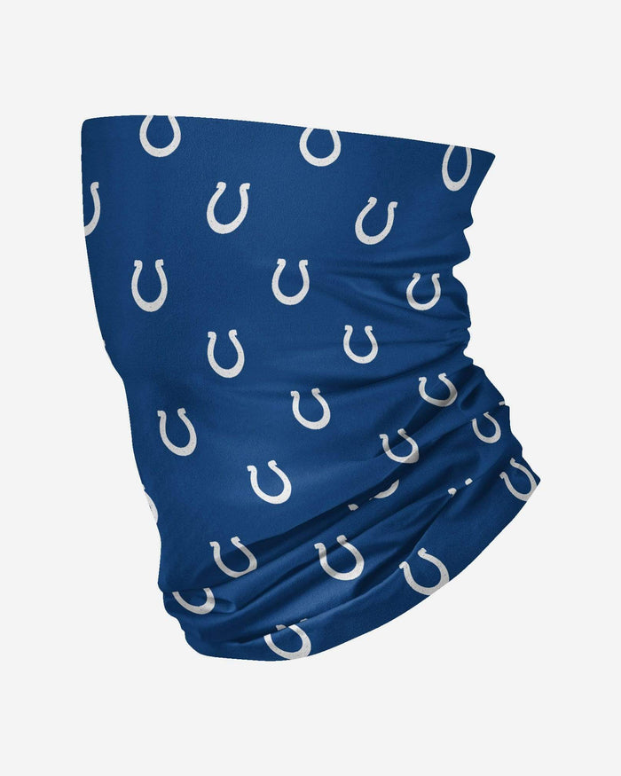Indianapolis Colts Mini Print Logo Gaiter Scarf FOCO - FOCO.com