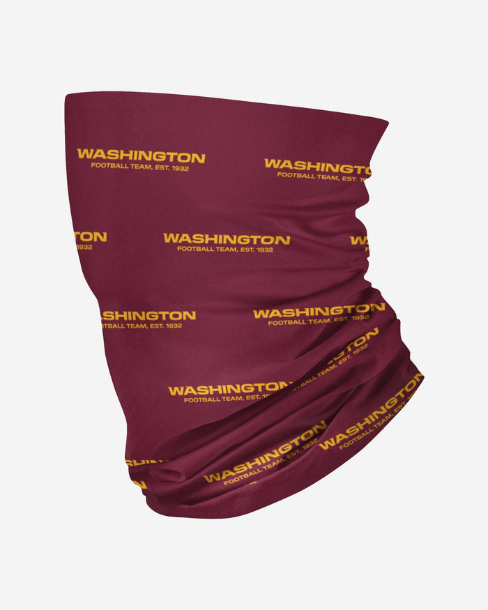 Washington Commanders Mini Print Logo Gaiter Scarf FOCO - FOCO.com