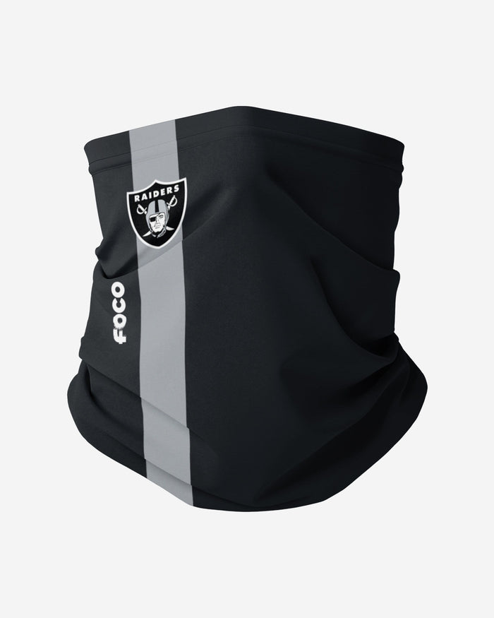 Las Vegas Raiders On-Field Sideline Gaiter Scarf FOCO - FOCO.com