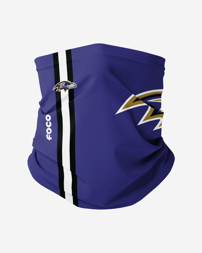 Baltimore Ravens On-Field Sideline Logo Gaiter Scarf FOCO - FOCO.com