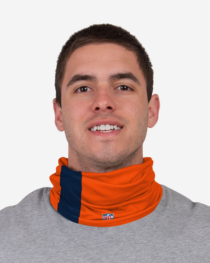 Von Miller Denver Broncos On-Field Sideline Logo Gaiter Scarf FOCO - FOCO.com