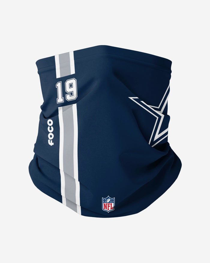 Amari Cooper Dallas Cowboys On-Field Sideline Logo Gaiter Scarf FOCO - FOCO.com
